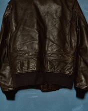 Load image into Gallery viewer, 1970s USN G-1 Leather Jacket - 42
