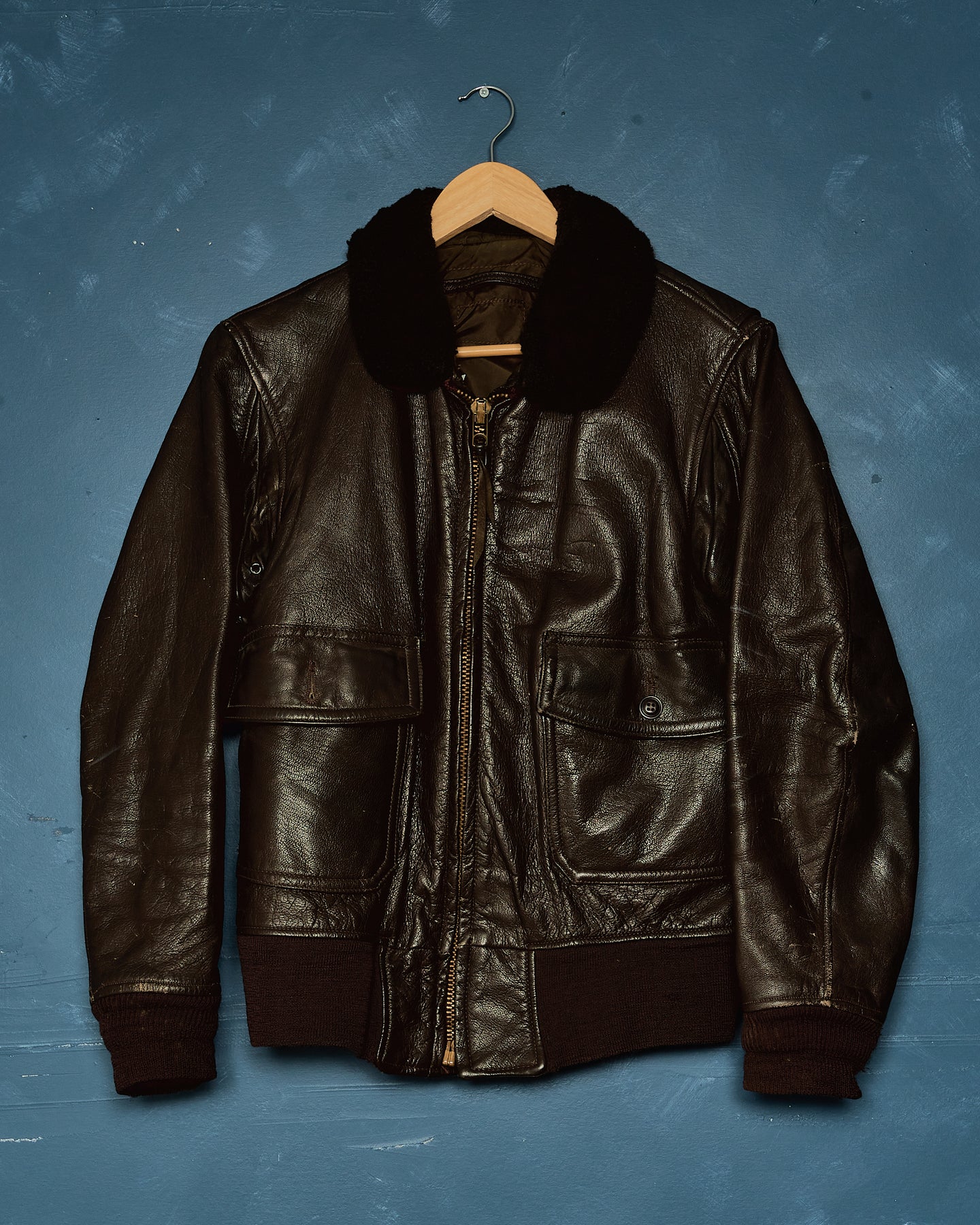 1970s USN G-1 Leather Jacket - No Label