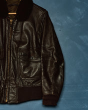 Load image into Gallery viewer, 1970s USN G-1 Leather Jacket - No Label
