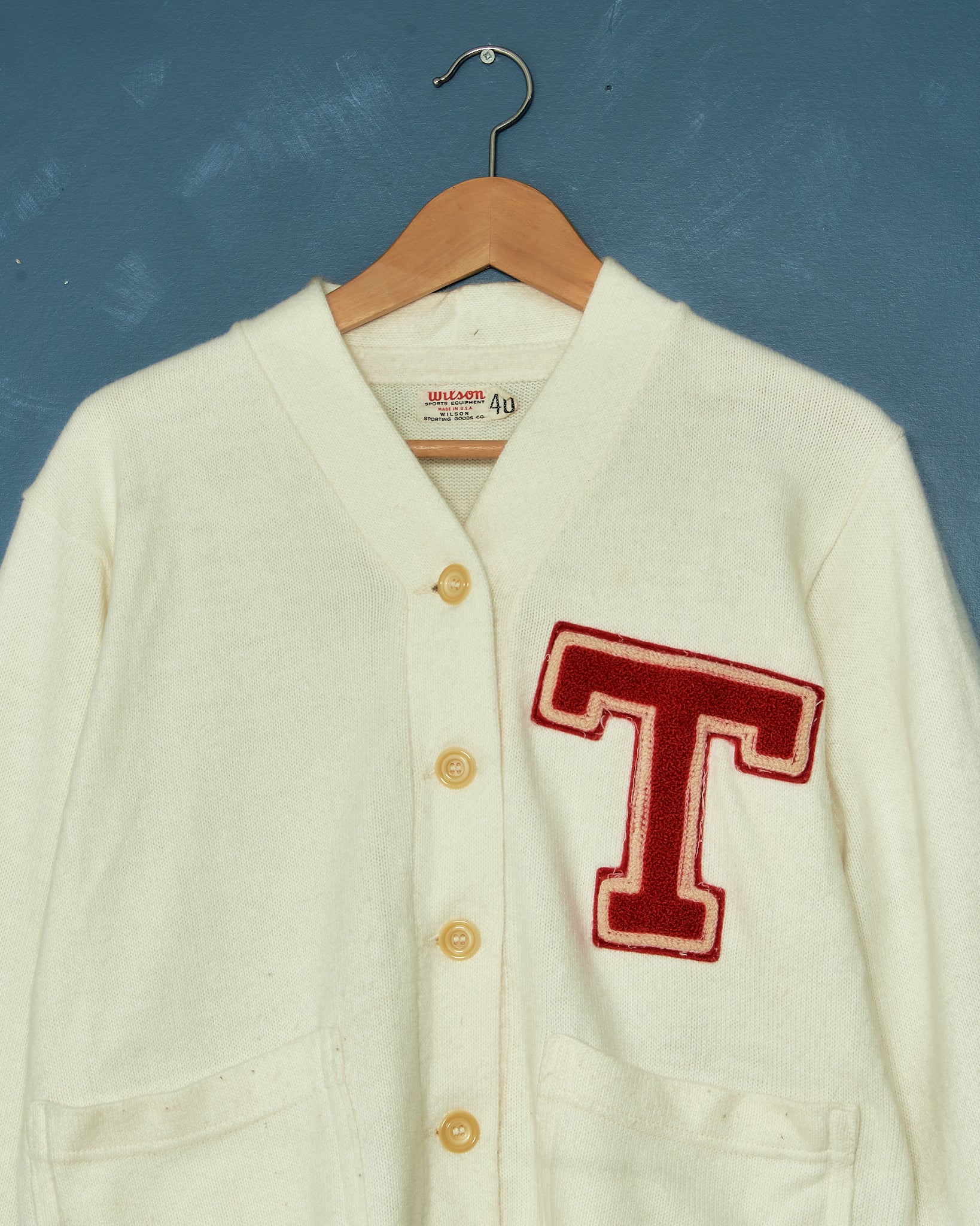 1945 Temple University Collegiate Cardigan – Coffee and Clothing