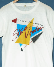 Load image into Gallery viewer, 1984 Stevie Wonder Tour d’Europe Tee
