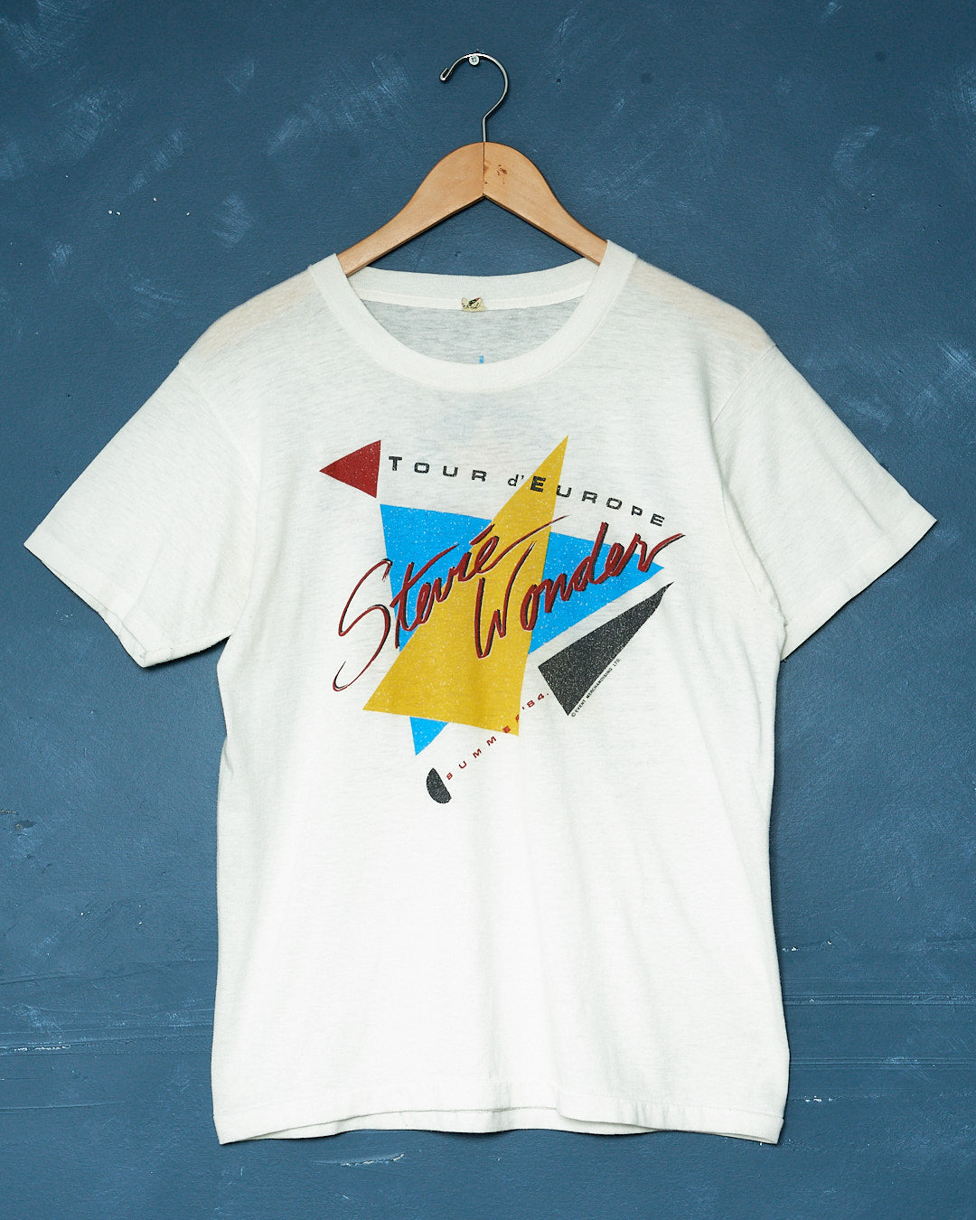 1984 Stevie Wonder Tour d’Europe Tee