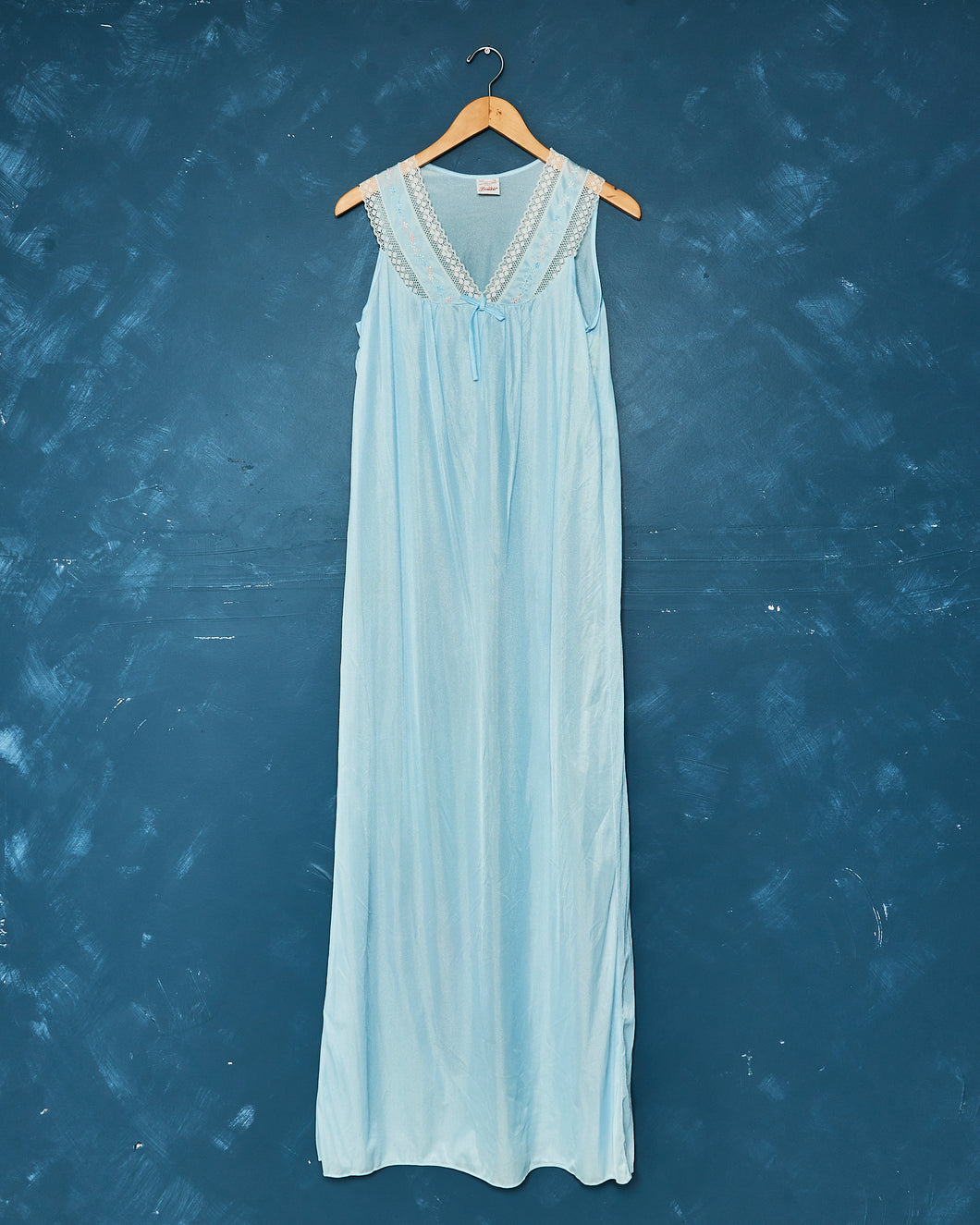 1980s Lace Trim Nightgown