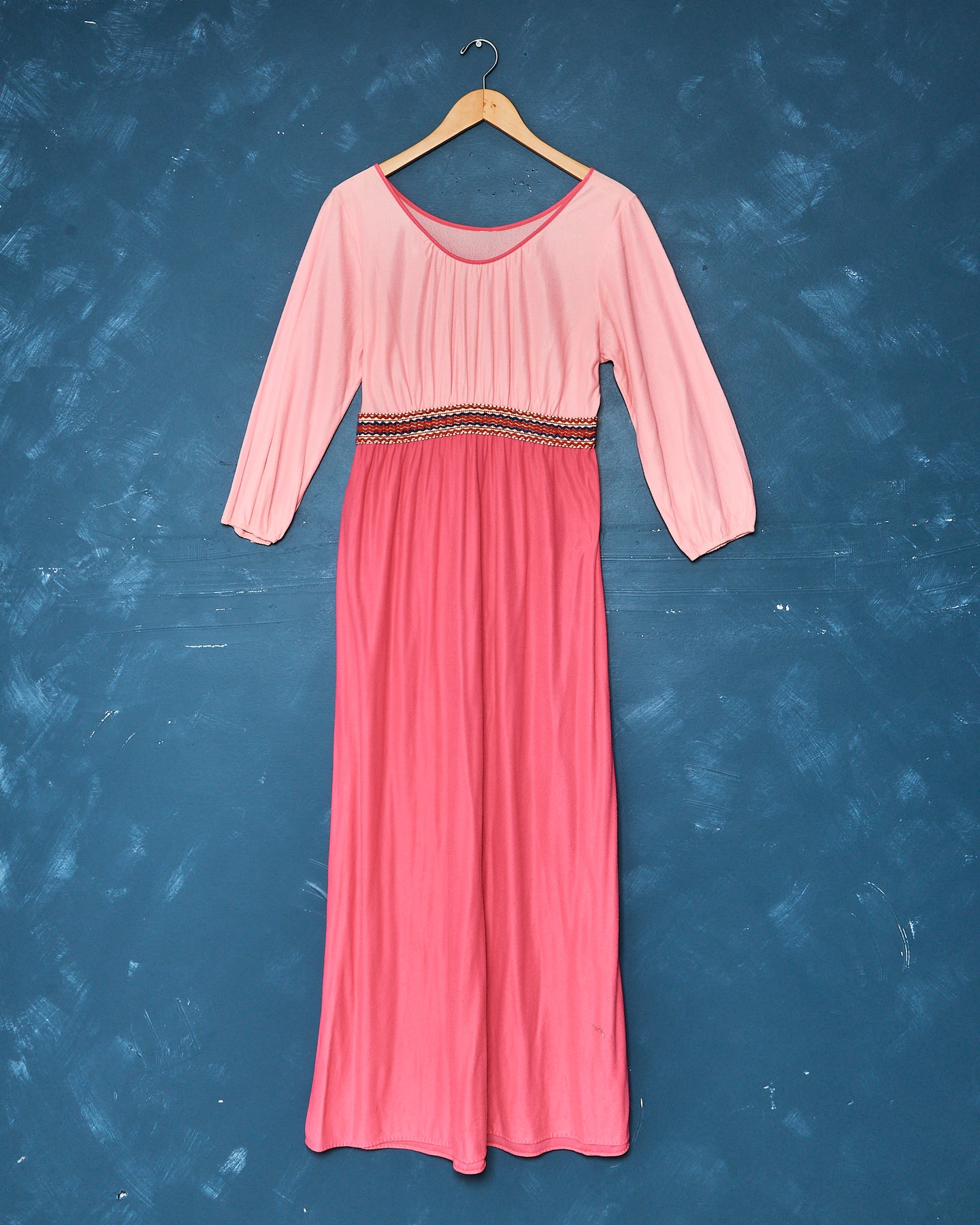 1970s Knitted Waist Nightgown