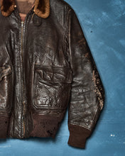 Load image into Gallery viewer, 1950s USN G-1 Leather Jacket - 38
