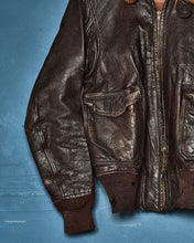 Load image into Gallery viewer, 1950s USN G-1 Leather Jacket - 38
