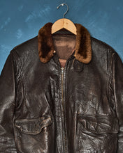 Load image into Gallery viewer, 1950s USN G-1 Leather Jacket - 38
