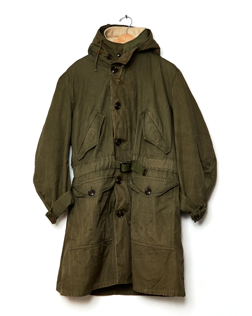 1940s M47 US Army Overcoat Parka w/ Liner
