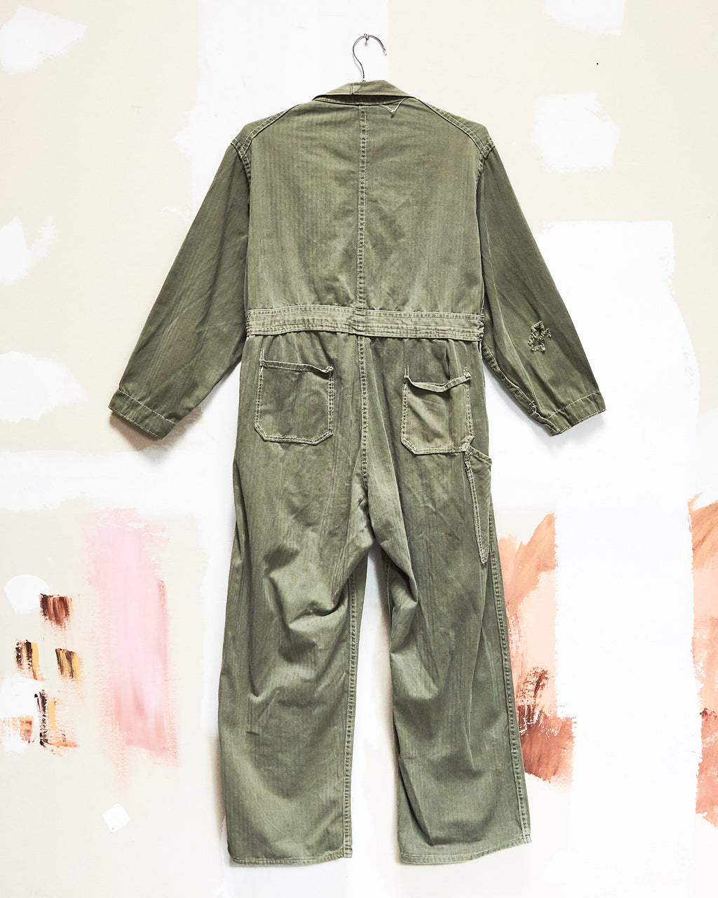1940s US Army Mechanic's HBT Coveralls