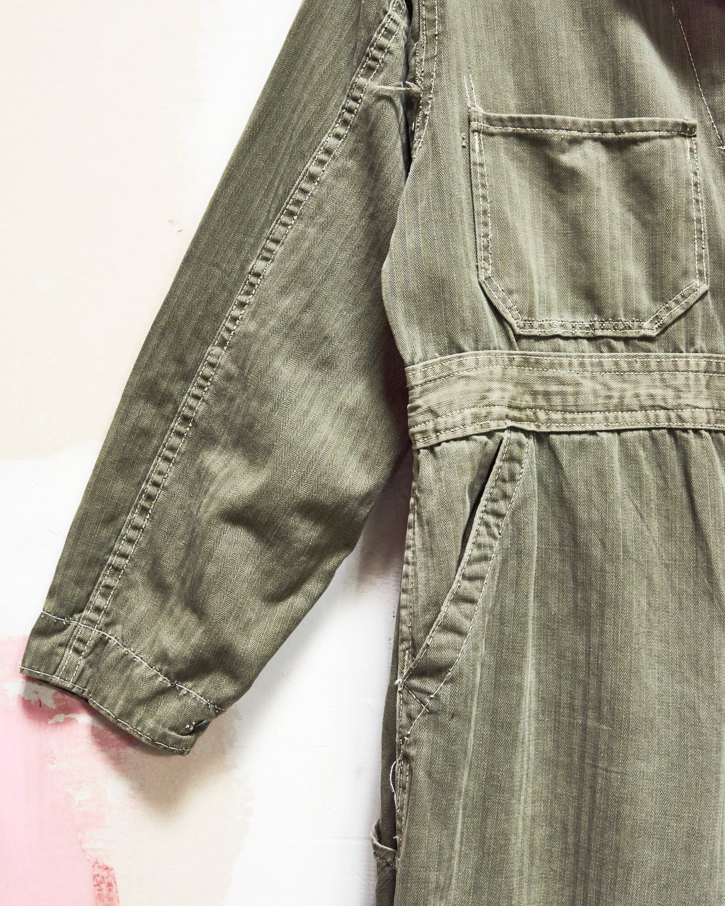 1940s US Army Mechanic's HBT Coveralls