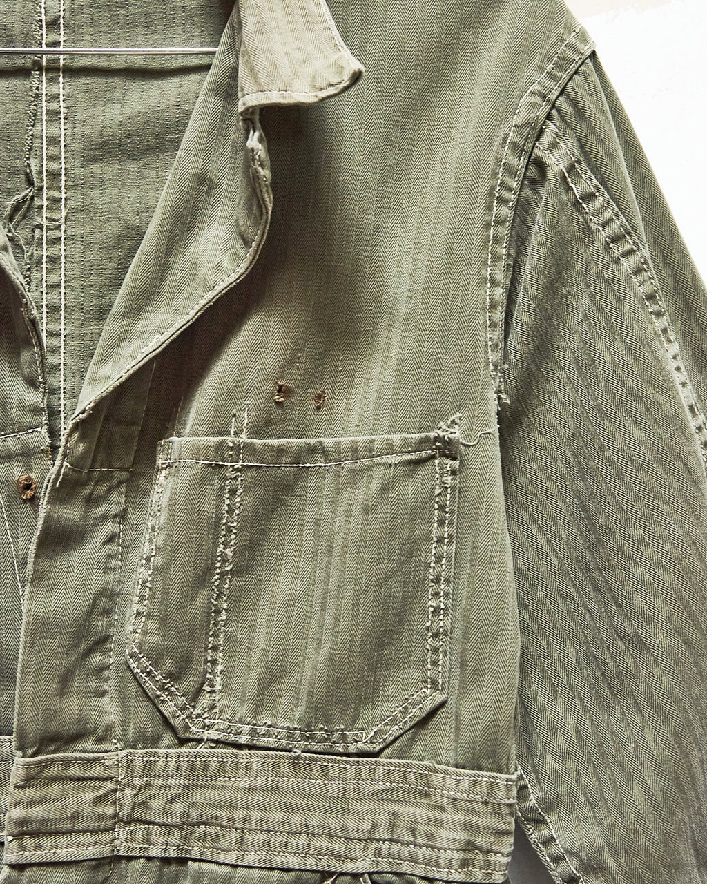 1940s US Army Mechanic's HBT Coveralls