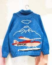 Load image into Gallery viewer, 1960s/70s Seaplane Curling Sweater
