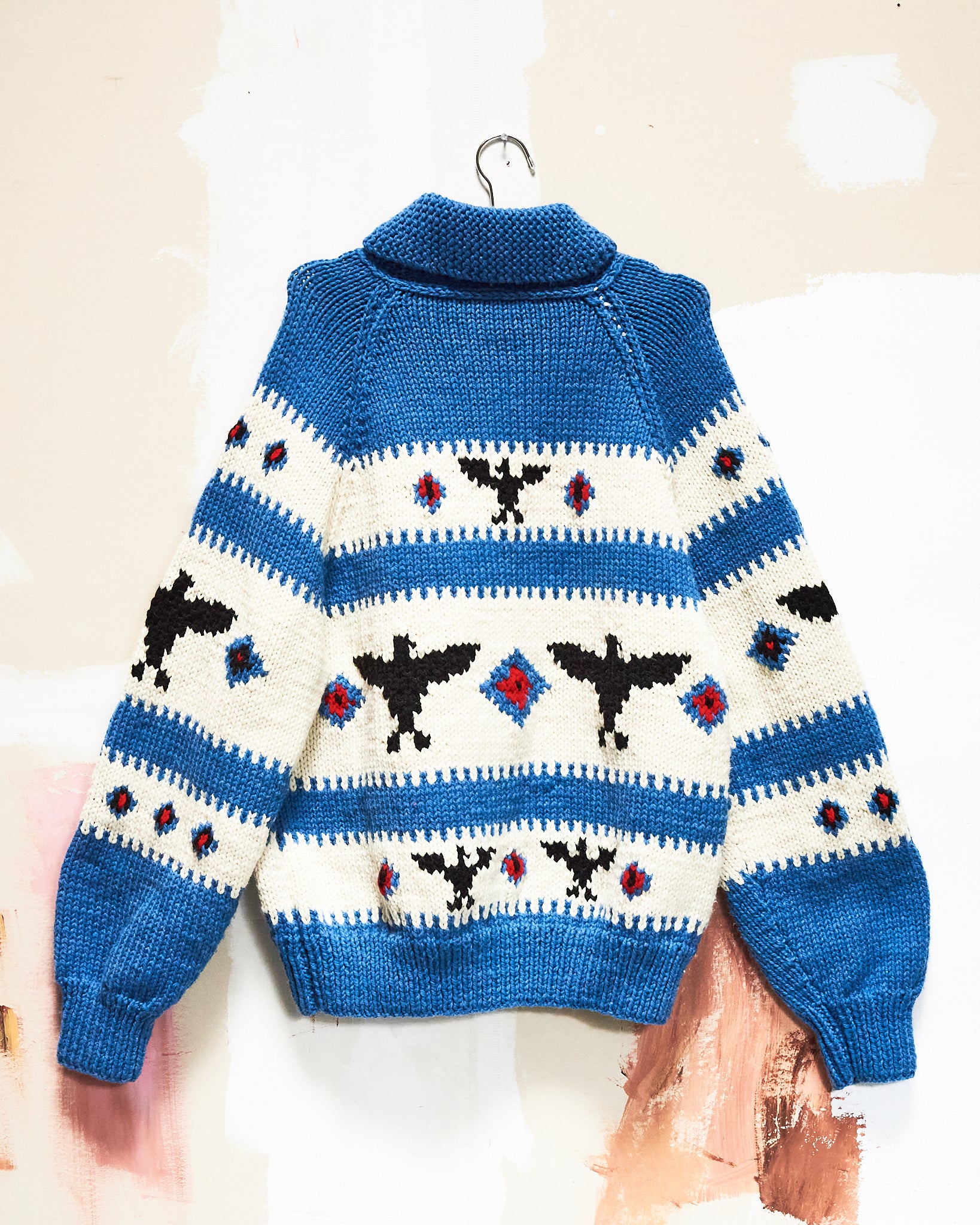 1950s/60s Eagles Curling Sweater