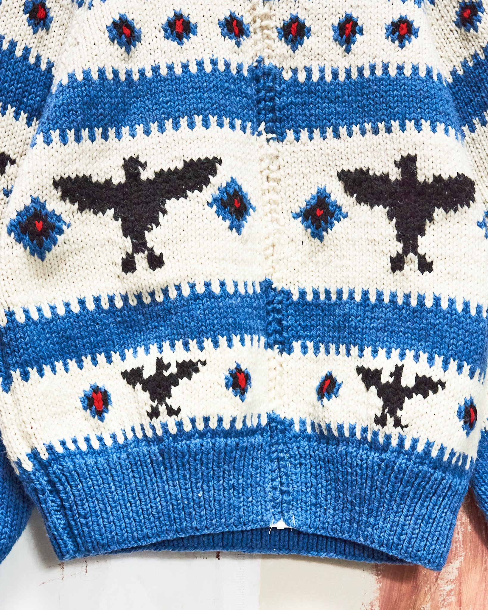 1950s/60s Eagles Curling Sweater