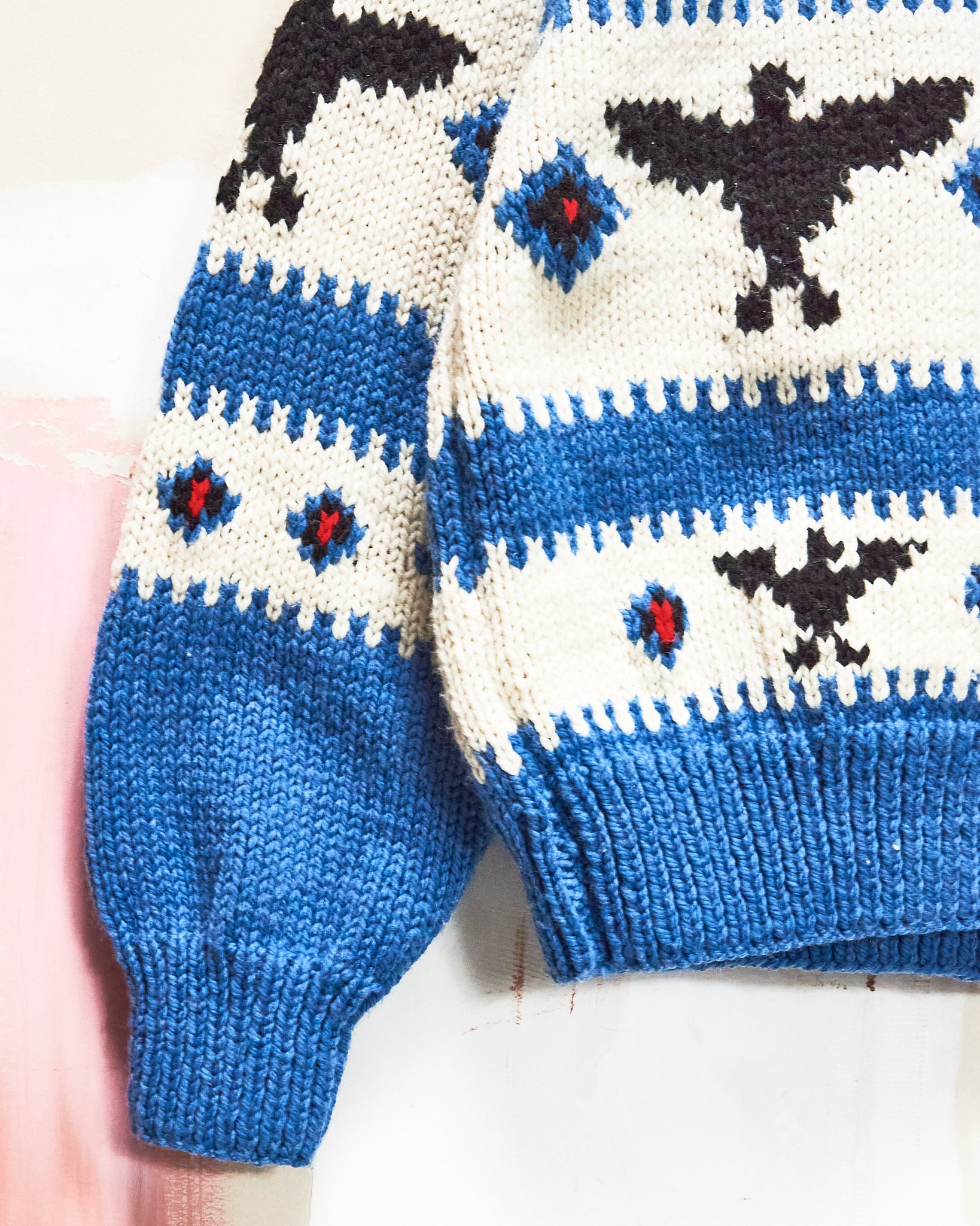 1950s/60s Eagles Curling Sweater