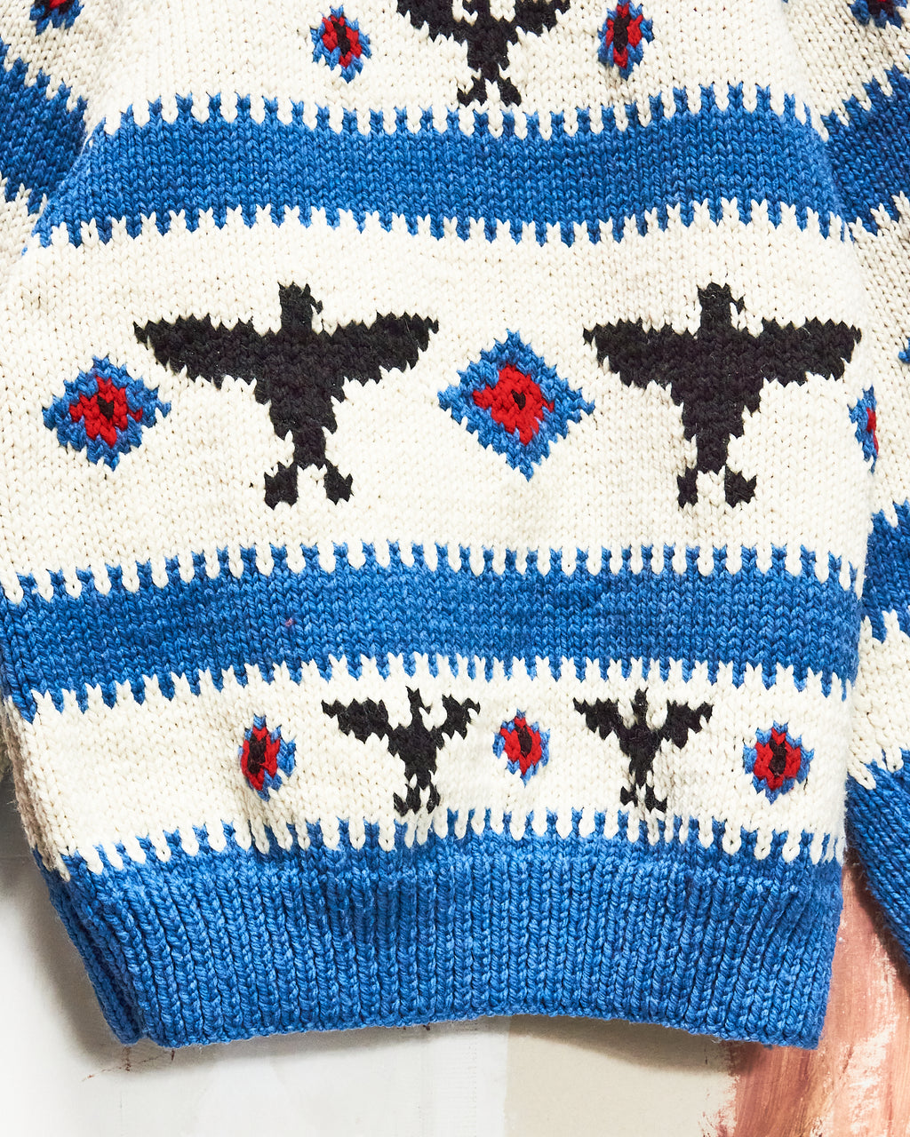1950s/60s Eagles Curling Sweater