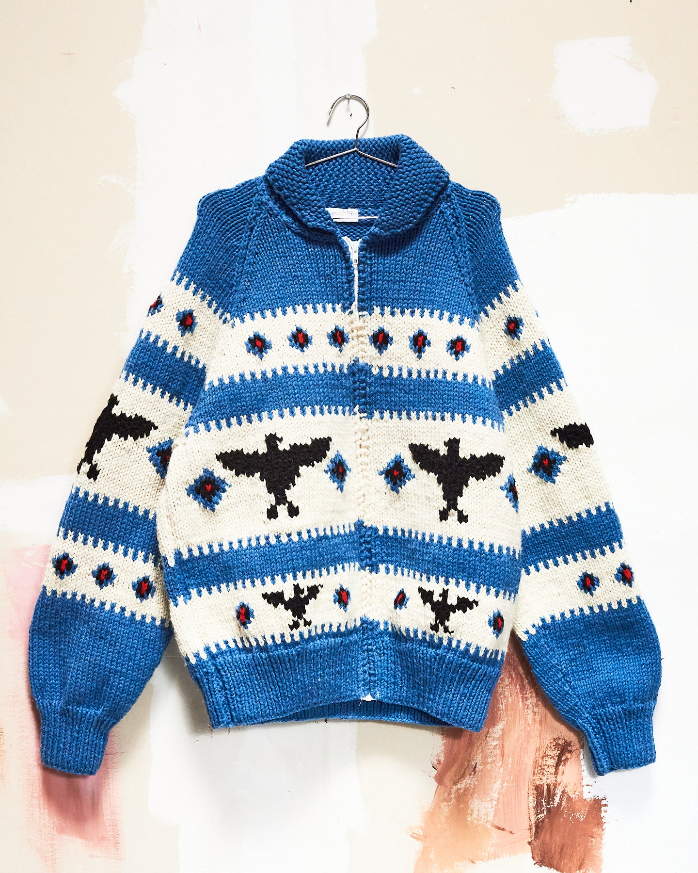 1950s/60s Eagles Curling Sweater
