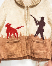 Load image into Gallery viewer, 1960s/70s Pheasant Hunt Curling Sweater
