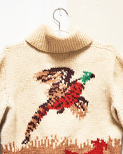 Load image into Gallery viewer, 1960s/70s Pheasant Hunt Curling Sweater
