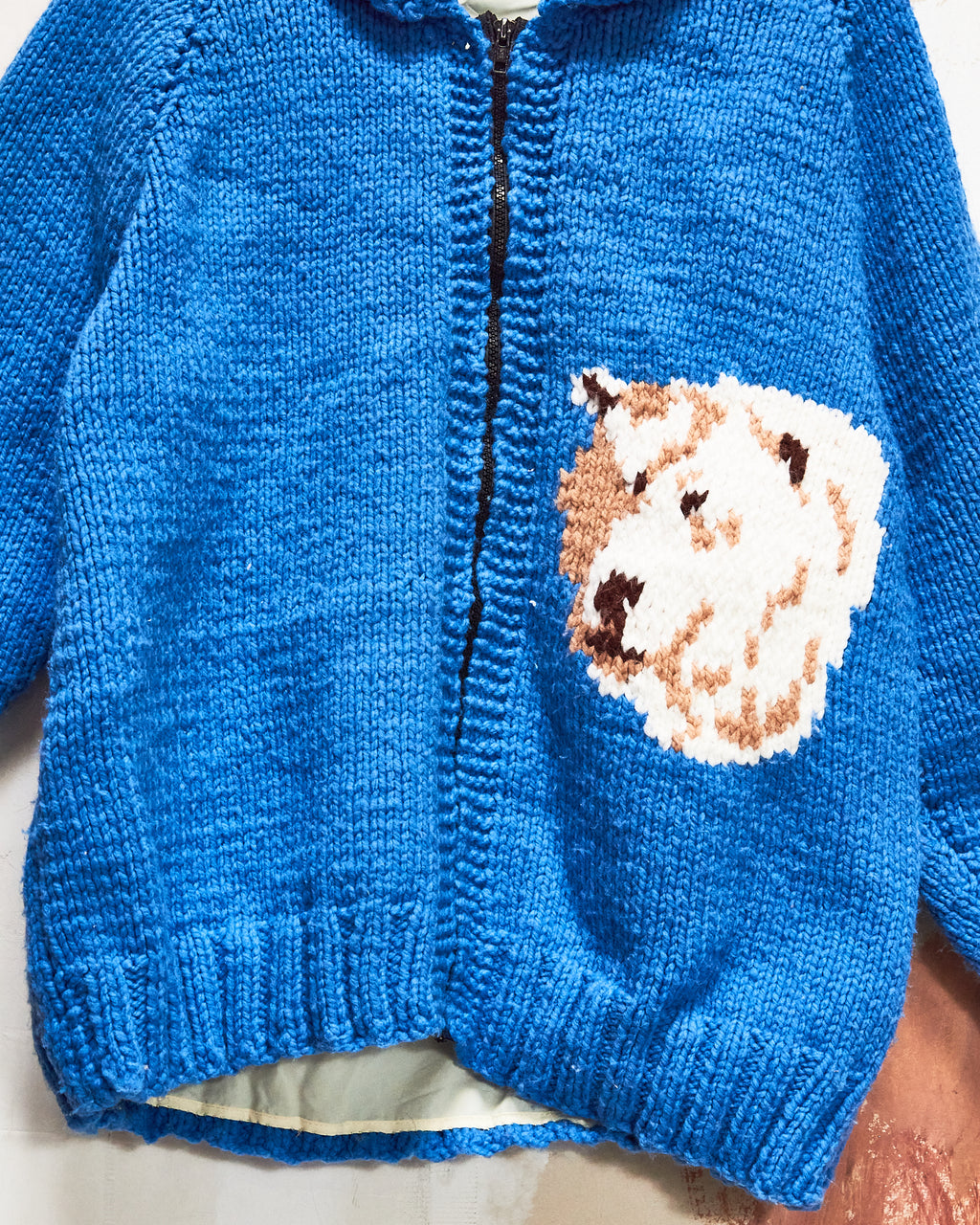 1960s/70s Mama Bear Curling Sweater