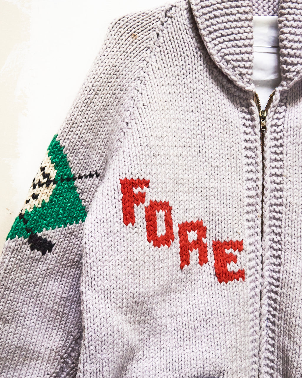 1960s/70s Golfer Curling Sweater