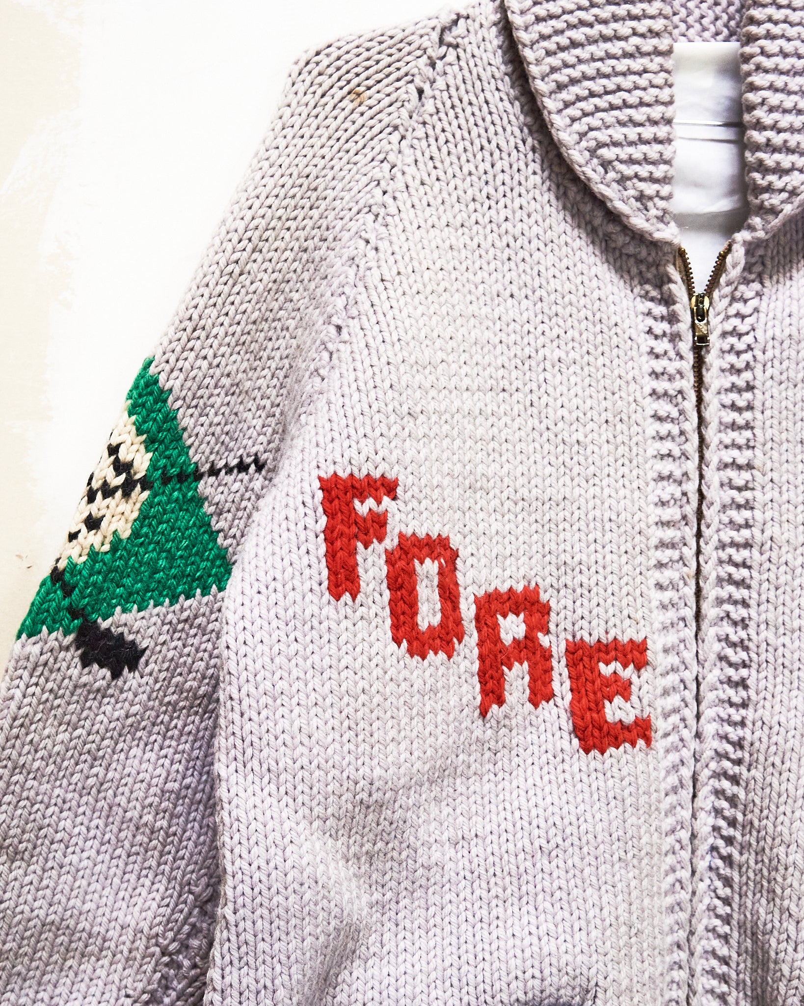 1960s/70s Golfer Curling Sweater