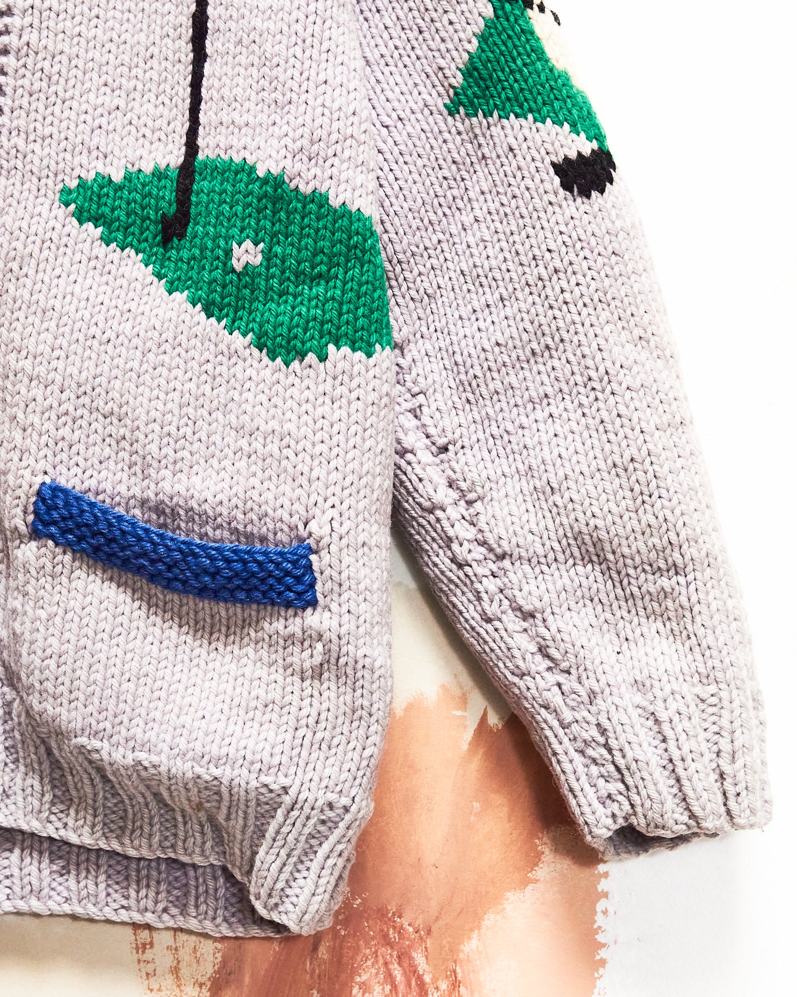 1960s/70s Golfer Curling Sweater