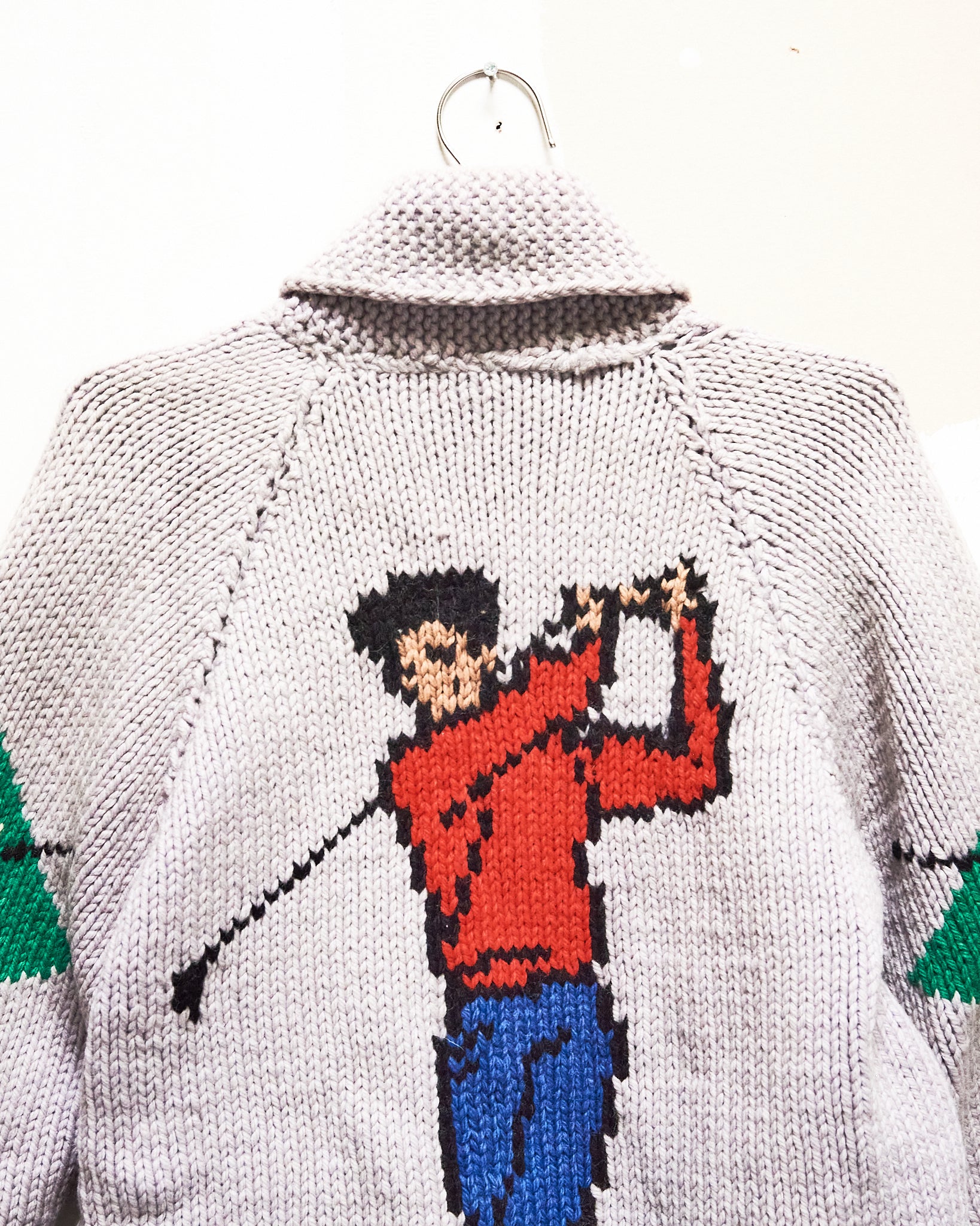 1960s/70s Golfer Curling Sweater