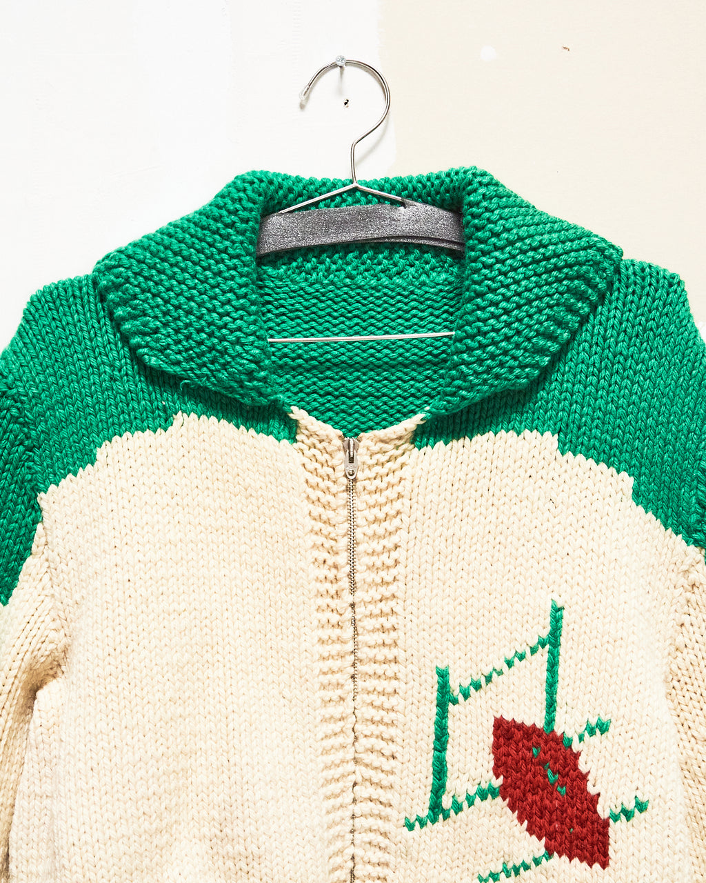 1960s/70s Football Curling Sweater