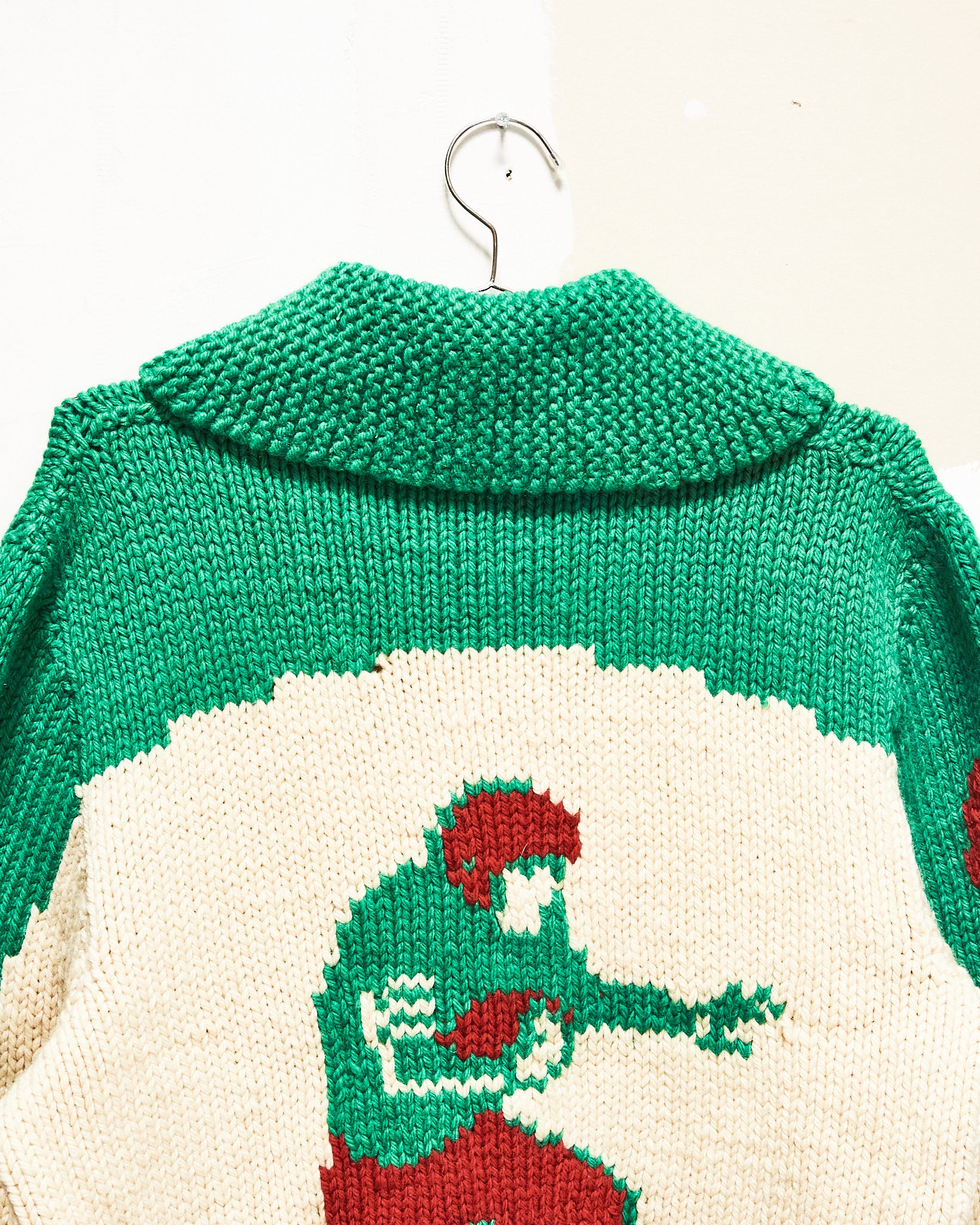 1960s/70s Football Curling Sweater