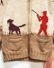 Load image into Gallery viewer, 1960s/70s Pheasant Hunt Curling Sweater
