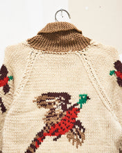 Load image into Gallery viewer, 1960s/70s Pheasant Hunt Curling Sweater
