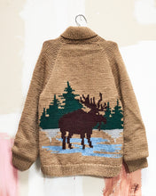 Load image into Gallery viewer, 1950s Moose Curling Sweater
