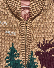 Load image into Gallery viewer, 1950s Moose Curling Sweater
