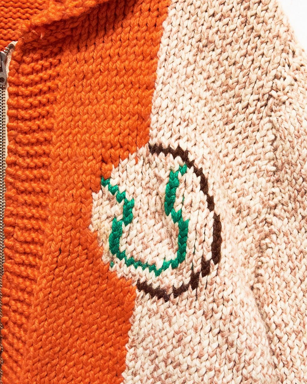1960s/70s Baseball & Batter Curling Sweater