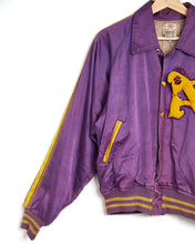Load image into Gallery viewer, 1940s Felco Satin Letterman Jacket
