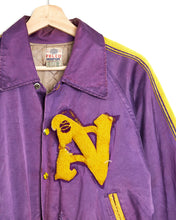 Load image into Gallery viewer, 1940s Felco Satin Letterman Jacket
