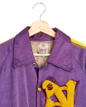 Load image into Gallery viewer, 1940s Felco Satin Letterman Jacket
