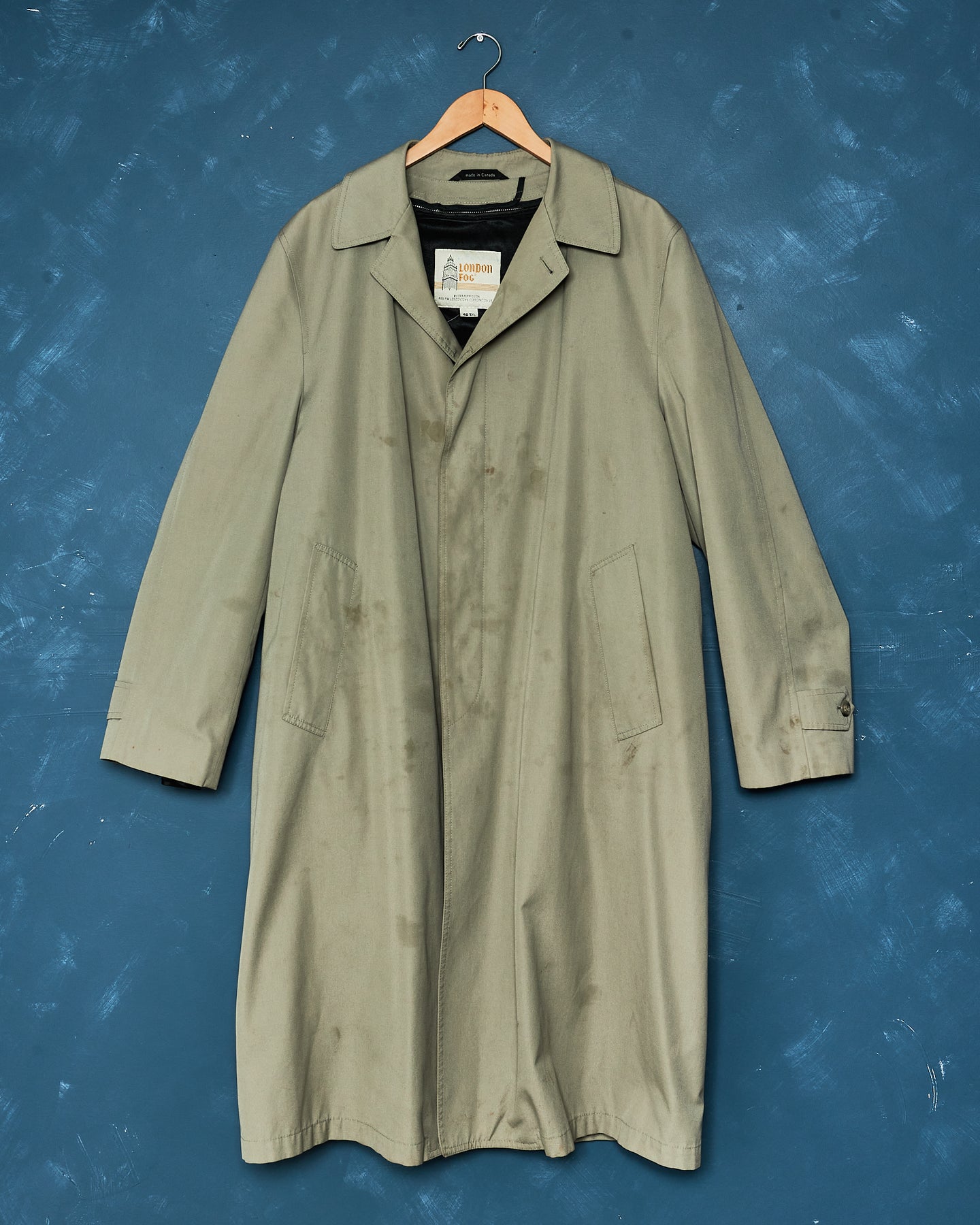 1980s London Fog Trench Coat w/ Liner