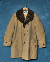 Load image into Gallery viewer, 1970s Woolrich Shearling Collar Trench
