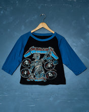 Load image into Gallery viewer, 1980s Cropped Metallica Band Raglan
