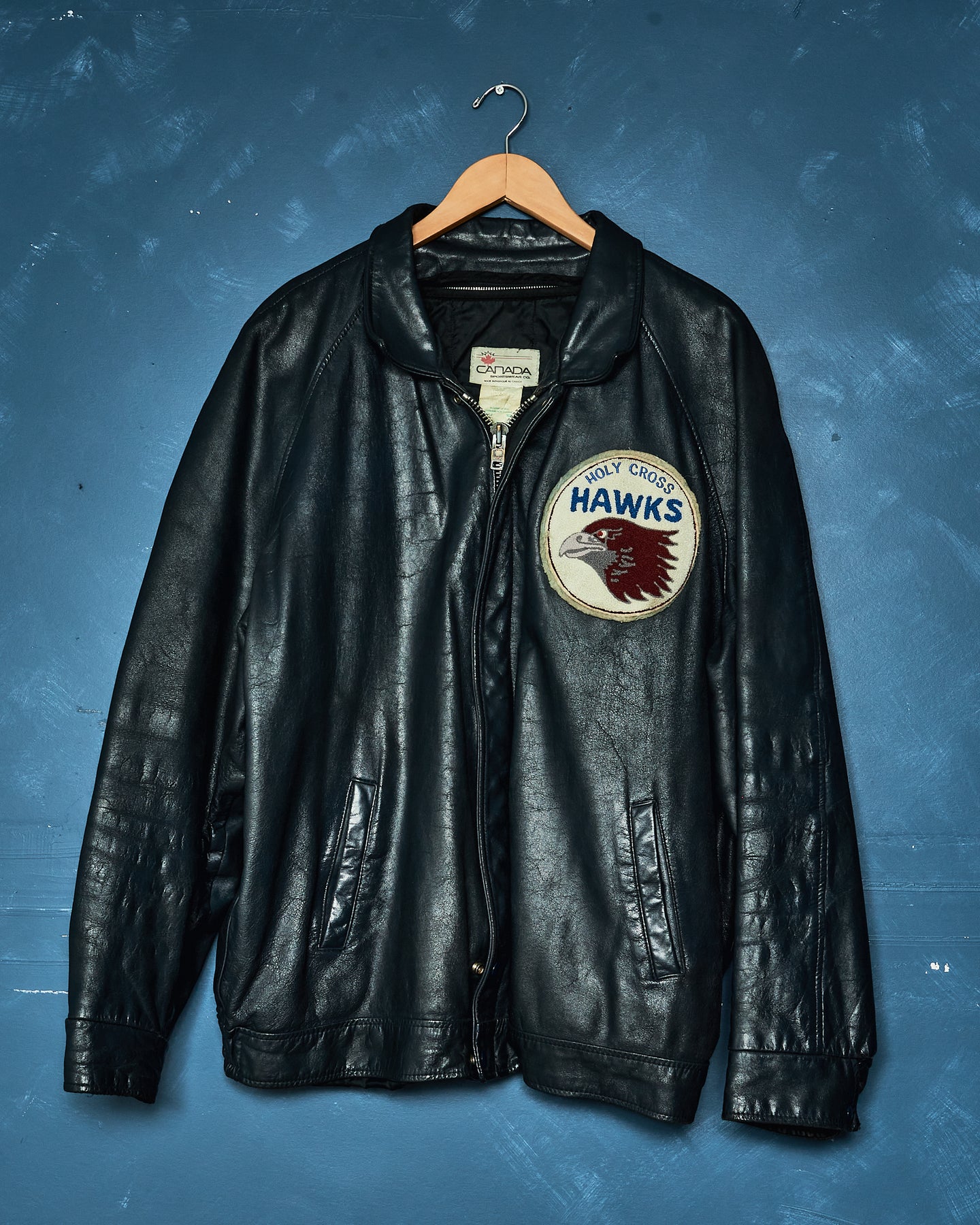 1980s Cowhide Letterman Jacket