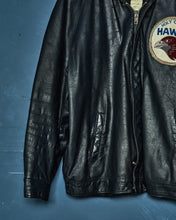 Load image into Gallery viewer, 1980s Cowhide Letterman Jacket
