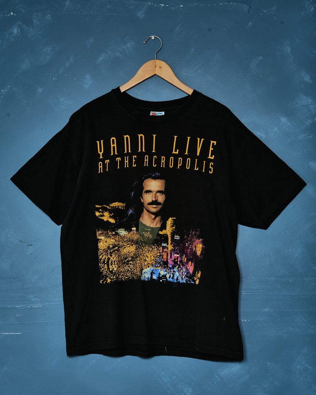 1995 Yanni Live at the Acropolis Tour Tee