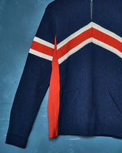 Load image into Gallery viewer, 1960s Wool Turtleneck Half Zip Sweater
