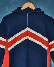 Load image into Gallery viewer, 1960s Wool Turtleneck Half Zip Sweater
