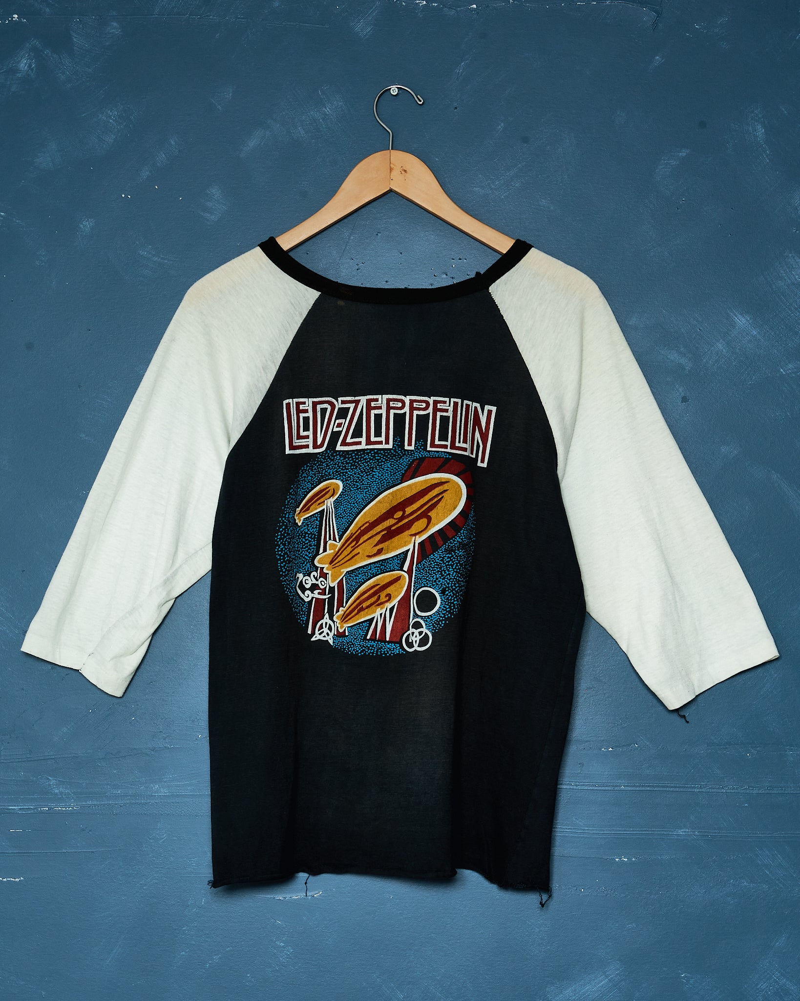Late 1970s Led Zeppelin Raglan Tee – Coffee and Clothing