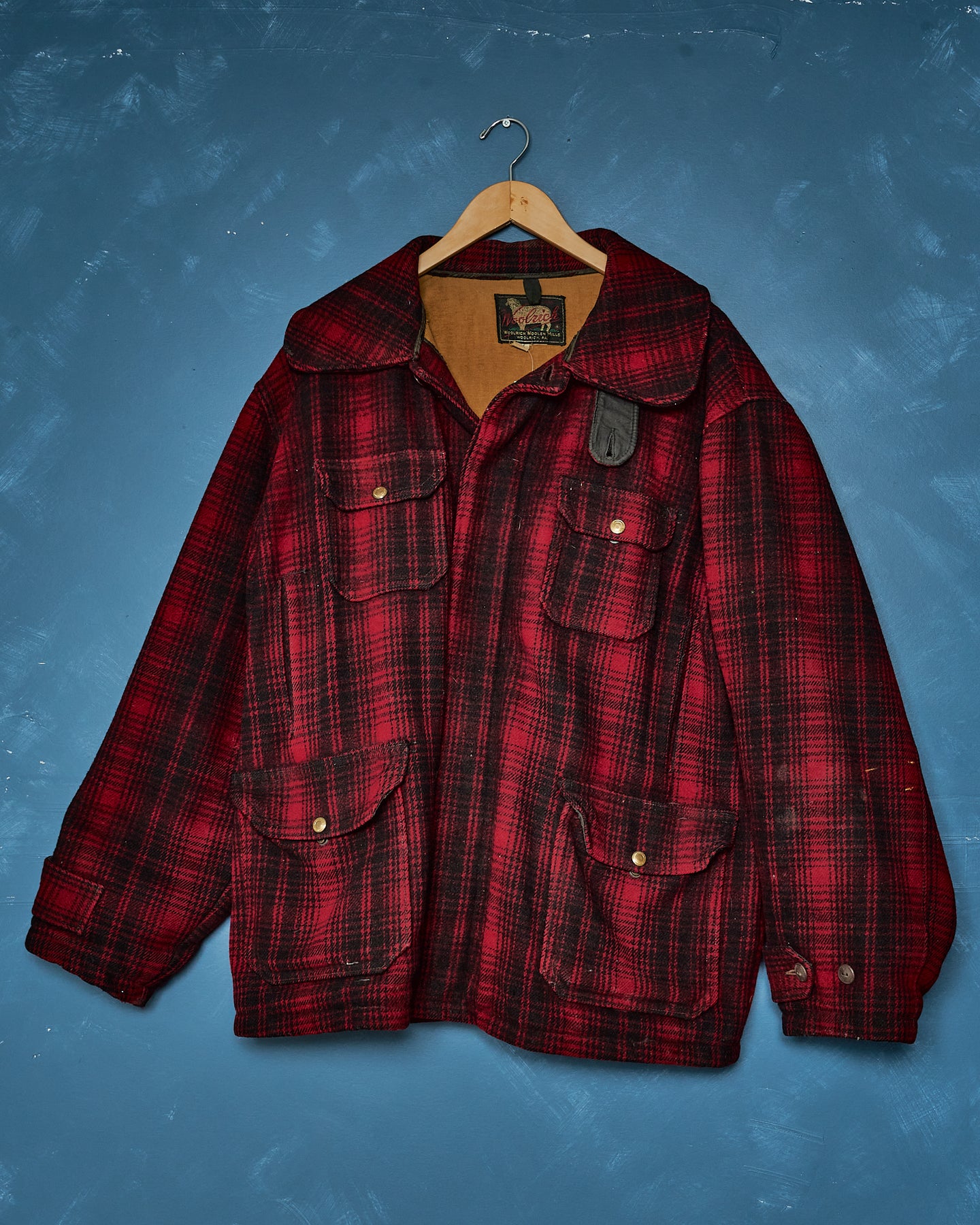 1950s Woolrich Shadow Plaid Hunt Coat - 50