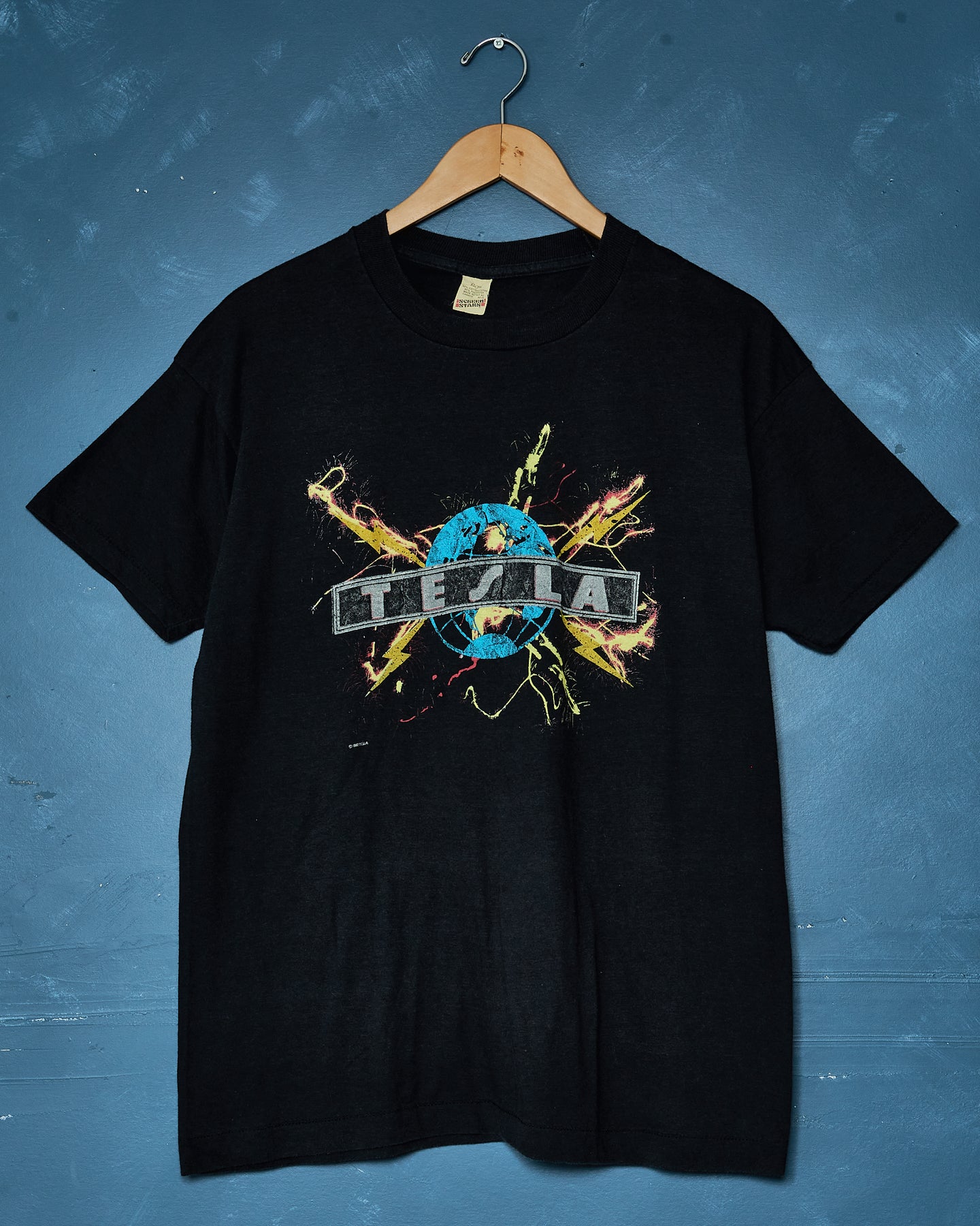 1987 Tesla Resonance World Tour Tee