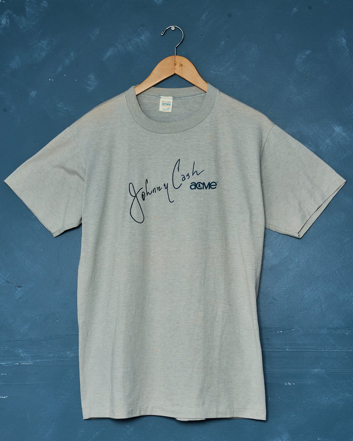 1980s Johnny Cash Acme Boots Company Tee